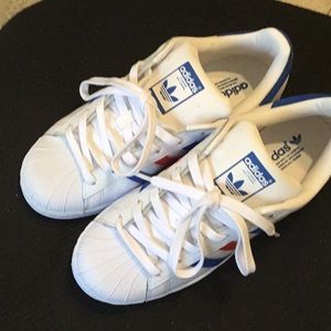 Addidas Superstar Originals Red-white- blue